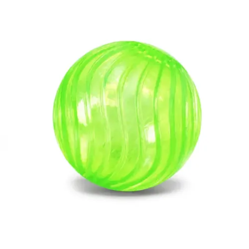 Дитячий м'яч Пострибунчик Диско PR2516(Green), що світиться, 6,5 см