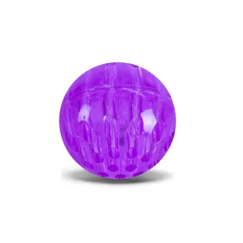 Дитячий м'яч Пострибунчик PR2511(Violet) тренажер, м'яч 6 см, світиться, з мотузкою 1 м