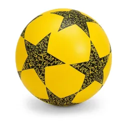 Дитячий гумовий м'яч Зірка RB20302(Yellow) 60 грам, діаметр 18 см