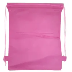 Дитяча сумка для взуття MK 3113(Pink) на затяжці, розмір 28х36 см