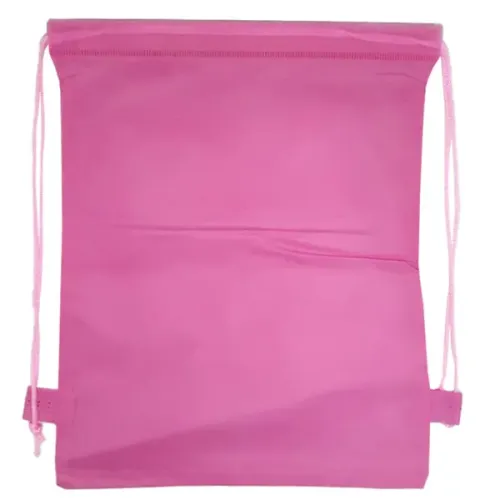 Дитяча сумка для взуття MK 3113(Pink) на затяжці, розмір 28х36 см Дитяча сумка для взуття MK 3113(Pink) на затяжці, розмір 28х36 см