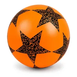 Дитячий гумовий м'яч Зірка RB20302(Orange) 60 грам, діаметр 18 см