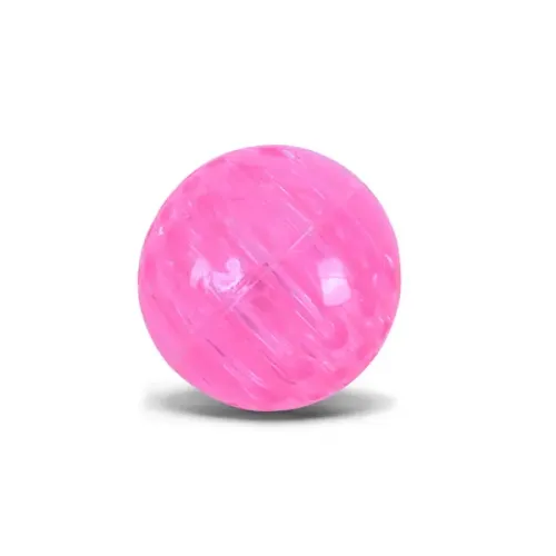 Дитячий м'яч Пострибунчик PR2511(Pink) тренажер, м'яч 6 см, світиться, з мотузкою 1 м