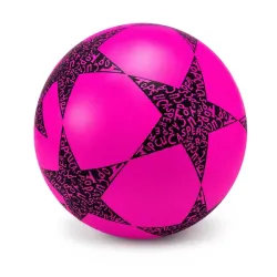 Дитячий гумовий м'яч Зірка RB20302(Pink) 60 грам, діаметр 18 см