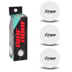 М'ячі для настільного тенісу TT24181(White) 40 мм, 3 шт М'ячі для настільного тенісу TT24181(White) 40 мм, 3 шт