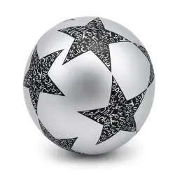 Дитячий гумовий м'яч Зірка RB20302(Silver) 60 грам, діаметр 18 см