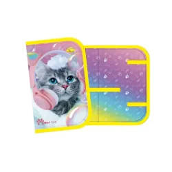Пенал для школяра АП-1003, 19х10 см Wet Cat