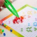 Пінцет пластиковий для намистин PIN-10.3 колір в асортименті, 10,3 см