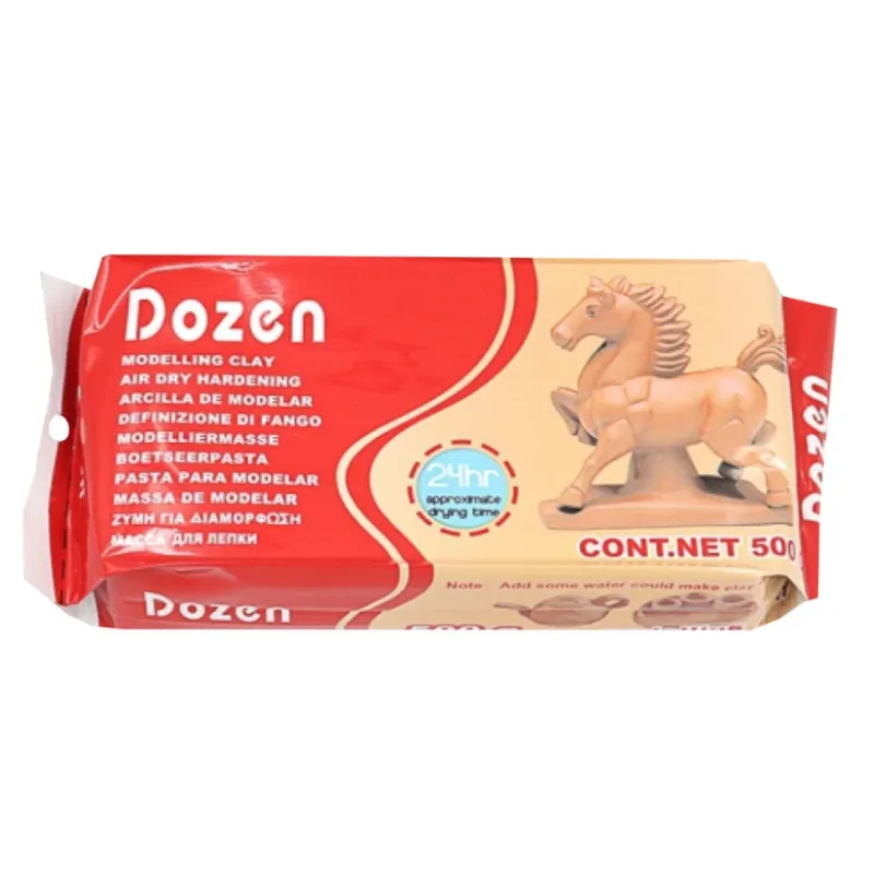 Маса для ліплення «Dozen» коричнева 500 грам