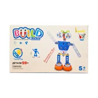 Конструктор дитячий Build&Play «Робот» Keedo J-7709, 59 елемента