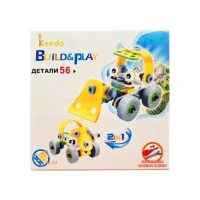 Конструктор Build&Play 2 в 1 «Будівельники» HANYE J-7725, 56 елемента