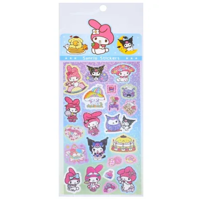 Декоративні наклейки «Sanrio Stickers» SZ240906-13 з блискітками