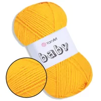 Пряжа для іграшок Baby акрил, 50 грам, 150 м, в асортименті