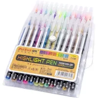 Набір гелевих ручок «Highlight Pen», 24 кольори