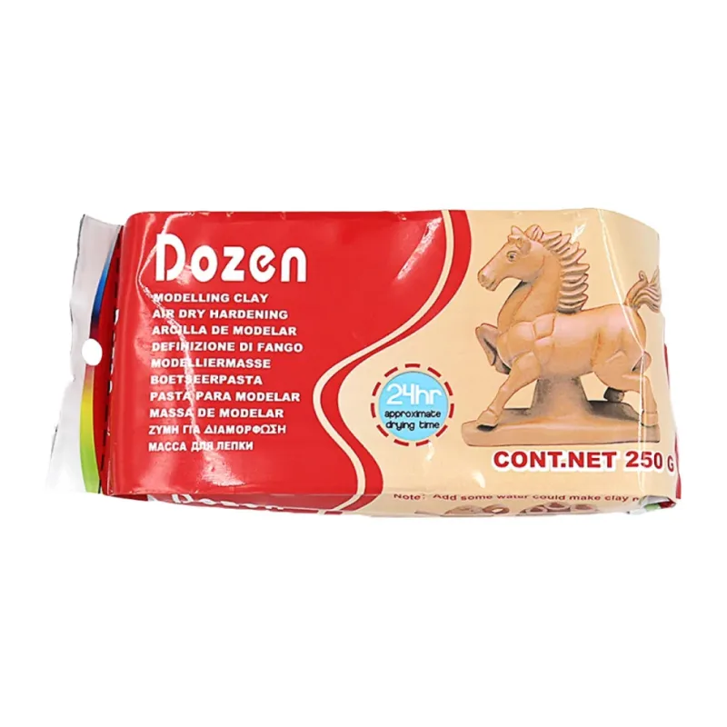Маса для для ліплення «Dozen» Bambi коричневий, 250 грам