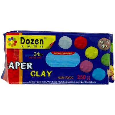 Маса для ліплення «Dozen» синя 250 грам
