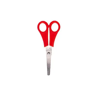 Дитячі ножиці кольорові «C» COLOR-IT 508, 13 см Червоний
